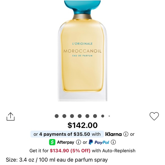 Moroccanoil L’Originale Eau de Parfum EDP 3.4 oz / 100 ml w/ Box (New/Open) - Picture 6 of 7